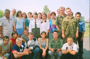 Астраханцы в поисковой экспедиции в Курской области, 2002 год